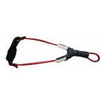 Handmade Wooden Slingshot - Black Rubber Handle