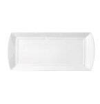 Fortis Accent - White - Rect. Plate With Handle - 29CM X 13CM 12 - NG6184-29