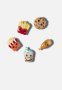 Crocs Bad But Cute Foods 5 Pack - Multi