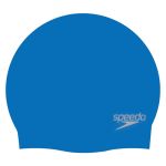 Speedo Plain Moulded Silicone Cap - Neon Blue 8-709842610