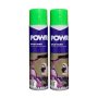 Powr Spray Paint Fluorescent Green 300ML 2 Pack