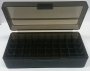 Plastic Ammo Case Medium Black 50 Piece