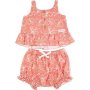 Made 4 Baby Girls Butterfly Print Top & Short Set 6-12M