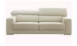 Luanda 2 Seater Light Grey Sofa