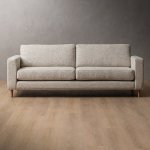 Parys 3-SEATER Fabric Couch Sandstone