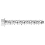 Rawlplug Concrete Screwbolt 8X130 Hex Head With Flange Galvanized 50 BOX