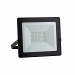 Eurolux 50W LED Floodlight With Day night Sensor - Black 240 X 210 X 55MM - Mica Online