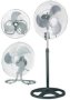 Goldair Pedestal High Velocity 3 In 1 Floor Fan 45CM