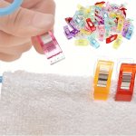 20PCS Multi-color Plastic Binder Clips With Metal Springs Assorted Sizes Strong Grip Paper Clamps For Office School And Home Org