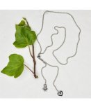 Heart Bear Necklace - Silver Free