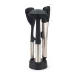 Joseph Joseph Elevate Fusion 3-PIECE Stainless-steel Utensil Set With Compact Stand