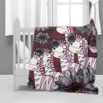Pink Zebras Minky Blanket