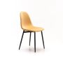 - Sewela Velvet Dining Chair -mustard