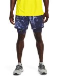 Men's Ua Vanish Woven 6" Printed Shorts - Midnight Navy LG
