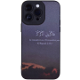 Black Phone Case With Arabic Saying & Pro Camera For Iphone 14 Pro