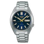 Seiko 5 Sports Snxs Vintage Gold Collection In Blazer Blue Automatic Watch