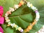Colored Crackle Quartz Bracelet CHB4