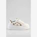 Sissy Boy Platform Sneaker Wht