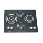 Zero Appliances 4 Burner Glass Top Gas Hob