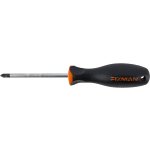 S driver Pozi PZ2 6X100MM Crv With Ergonomic Handle