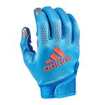 Adidas Adizero 11 Turbo Adult Football Receiver Glove Blue orange 2XL