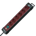 Brennenstuhl Premium-line Extension Socket 6-WAY Eu 3M Bordeaux 1951760100