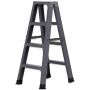1.2M Carbon Steel 4-STEP Ladder Lightweight Folding Step Tools Home Used