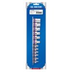 King Tony - Socket Set 3 8 And 1 2 Male And Female Torx Rail