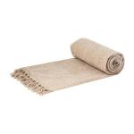 Always Chenille Plain Throw Taupe