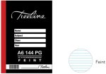 - A6 144PG Feint Only Memorandum Books - Hardcover Pack Of 10