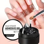 Long-lasting Non-sticky Solid Nail Builder Gel - 3D Modeling & Extension For Diy Manicure Home Salon Use