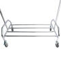 Flo Single Extendable Clothes Rail Extendable Heavy Duty W6CMXD110CMXH54CM