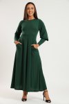 Esmeralda Long Sleeve Full Length Maxi Dress