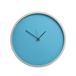 Turquoise Large Deep Frame Round Clock