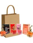 Sexy Scandal Women& 39 S Perfume Gift Set 4X50ML Eau De Parfum With Gift Bag Girl Party Dream Girl & Pink Long Lasting Fragrance