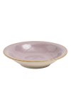 Lilac Crackle Glaze Ceramic Bowl 24CM - None Assorted
