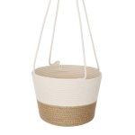 Hanging Planter - Jute Block - Large