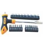 Tork Craft Screwdriver And Socket Set