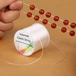 1MM Elastic Bracelet String Cord Stretch Bead Cord For Jewelry Making And Bracelet Making