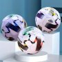 Official Size 5 Soccer Ball Machine-stitched Pvc Football For All Ages Mixed Color Design Unisex-adult - Single Pack