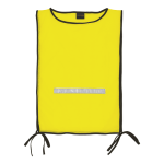 Basic Safety Bib - Safety Yellow One Size