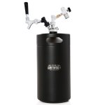 Benoni Brewsky MINI Beer Keg With Tap - 4L - Ball Lock