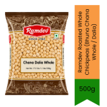 Roasted Whole Chickpeas Bhuna Chana Whole Dalia - Crunchy Roasted Gram Snack For Making Traditional Indian Chutneys & Chana Ch