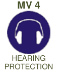 MV4: Ear Protection Mandatory – Small