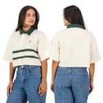 Springboks Twill Hoop Ss Crop Rugby Jersey Sugar Sizzle