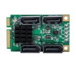 4 Port Sata III 6G MINI PCI Express Marvel 88SE9215 Controller Card