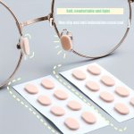 16PCS-2 Boards- Eyeglasses Nose Pad Reducing Pressure On The Bridge Of The Nose Anti-indentation Sponge Pad Eyeglasses Adhesive