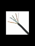 Acconet. Acconet CAT5 Uv Outdoor Ethernet Cable 305M Black Cca Sf tp Roll CAT5U-305-CAT5U-305