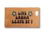 Matnifique Coir Design Doormat - Live Laugh 700 X 400 X 14MM