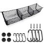 Upgrade Cargo Net Trunk Bed Organizer For Ford/dodge/gmc/chevy Silverado/toyota/nissan/honda/lincoln And Pickup Truck 59" Longer Mesh Storage Net Hea